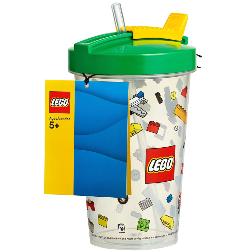 LEGO® Tumbler with Straw - Bình nước có ống hút chính hãng - LEGO 853908 - Hình ảnh sản phẩm