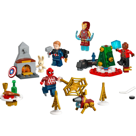 LEGO® Marvel Advent Calendar - Bộ Lịch Mùa Vọng Siêu Anh Hùng Avengers - LEGO 76267 - Hình ảnh chi tiết 2