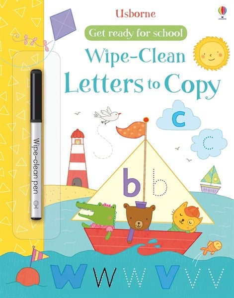 Get ready for school Wipe-Clean: Letters to Copy