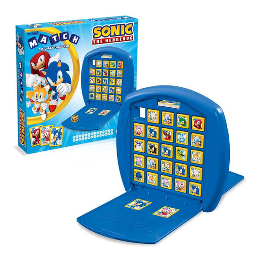 Sonic the Hedgehog Top Trumps Match - The Crazy Cube Game - Trò Chơi Xếp Hình Nối 5 Ô Winning Moves - Hình ảnh chi tiết 2