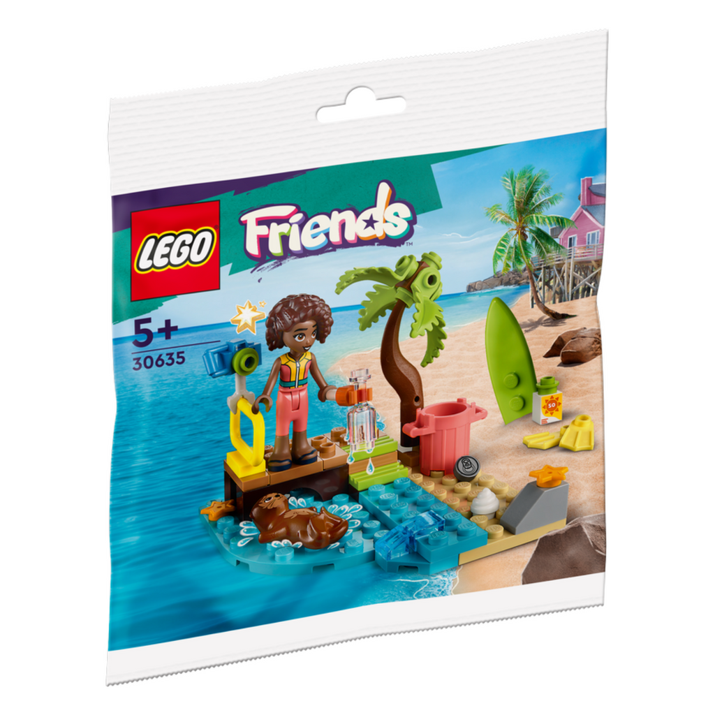 LEGO® Friends™ Beach Cleanup - Đồ Chơi Lắp Ráp Túi Dọn Dẹp Bãi Biển - LEGO 30635 - Hình ảnh chi tiết 2