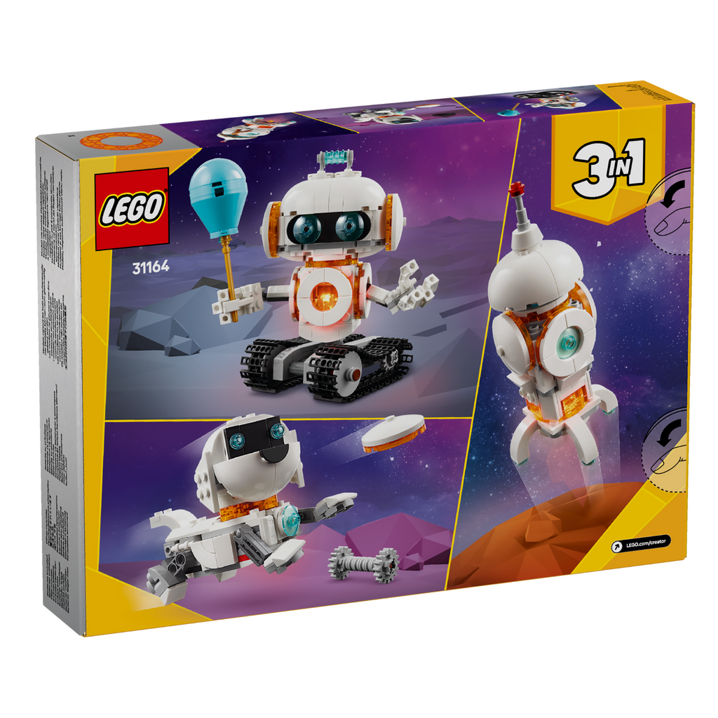 LEGO® Creator 3-in-1 Space Robot - Đồ Chơi Lắp Ráp Robot Không Gian 3 Trong 1 - LEGO 31164 LEGO - ảnh 3 - Lego Creator