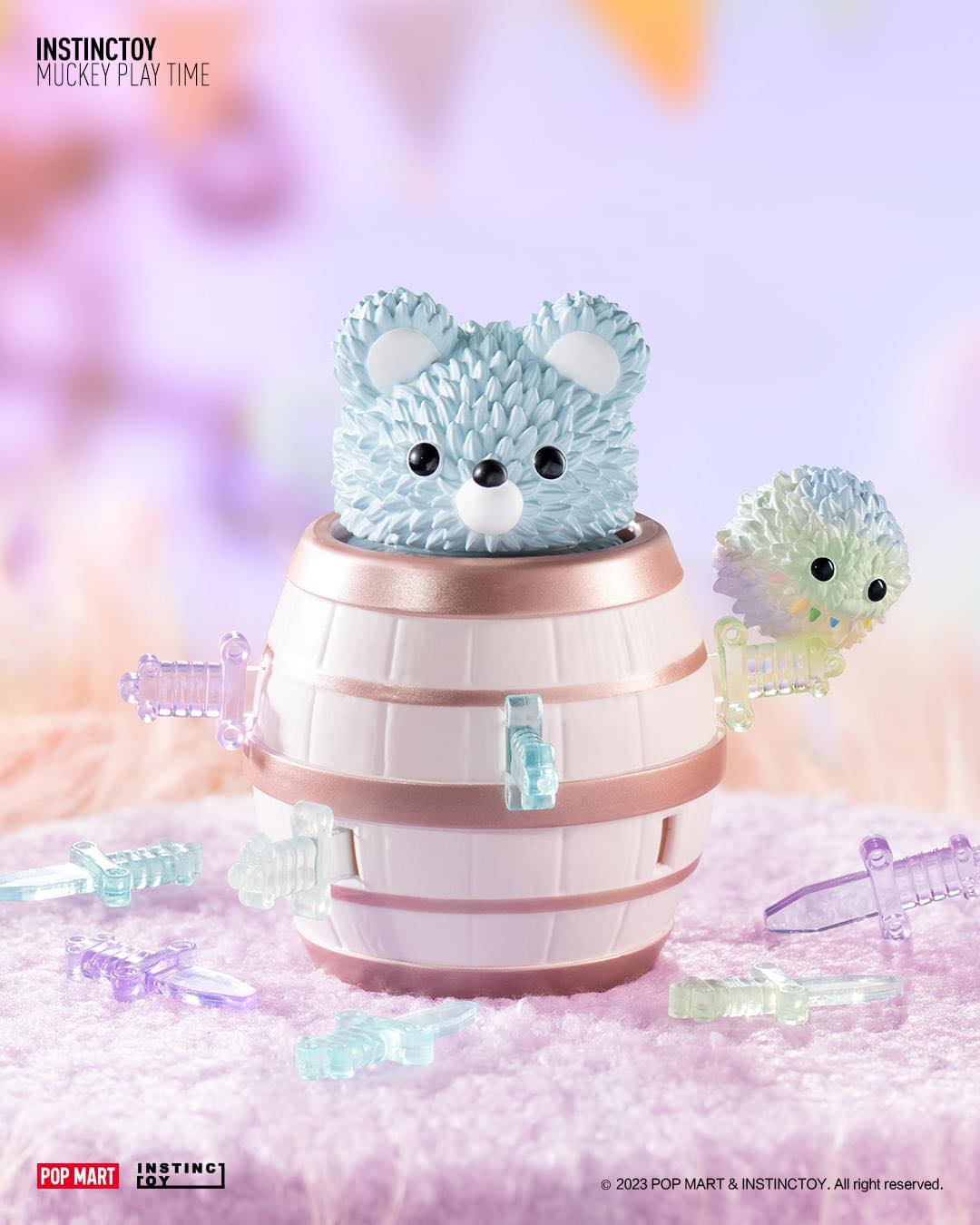 INSTINCTOY Muckey Play Time Blind Box Series - Mô hình Hộp Mù Pop Mart Pop Mart - ảnh 7 - Blind Box
