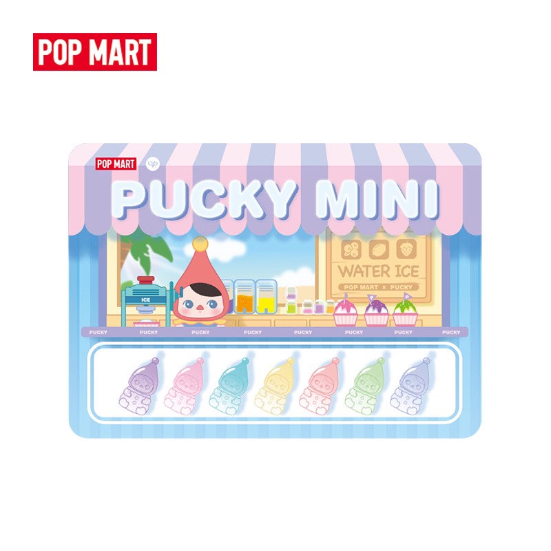 POPSHOT PUCKY MINI Water Ice Figure Series - Mô Hình Art Toy Pop Mart