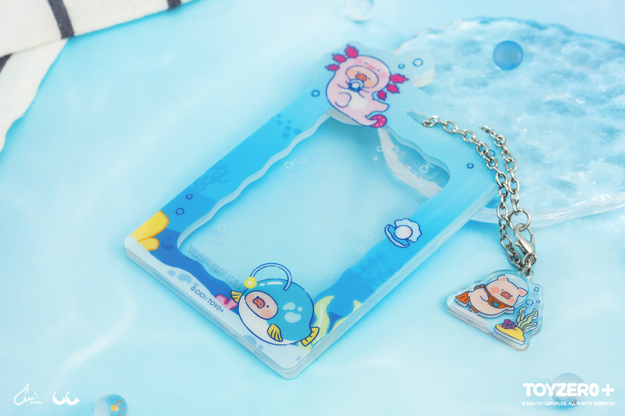 LuLu the Piggy Ocean - Acrylic Card Holder (Under the Sea ver.) - Thẻ Đựng Thẻ Acrylic Chính Hãng ToyZero+ - Hình ảnh chi tiết 2