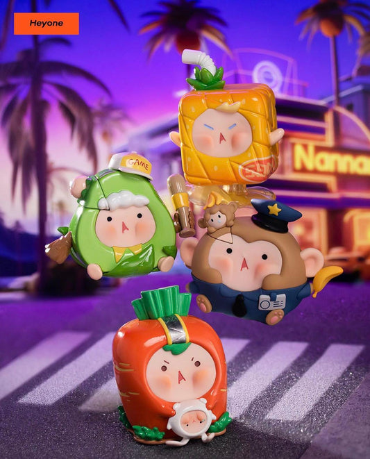 Tuan Tuan Neon Sunset Bistro Blind Box Series - Mô Hình Đồ Chơi Art Toy - HeyOne