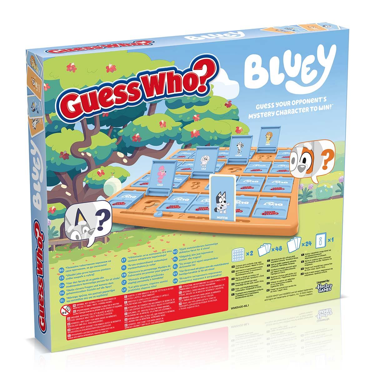 Bluey Guess Who - The Fun Deduction Game - Trò chơi suy luận giải đố Winning Moves - Hình ảnh bổ sung 5