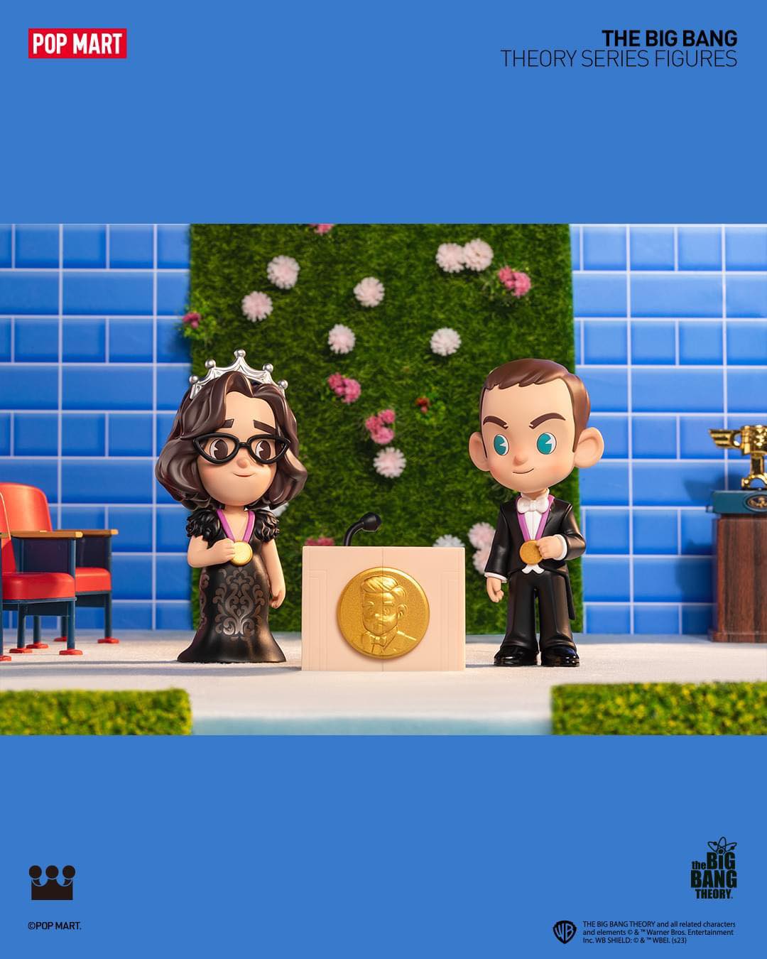 The Big Bang Theory Blind Box Series Figures - Mô Hình Hộp Mù Blind Box Pop Mart