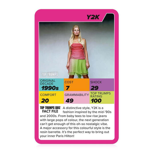 Top Trumps Gen Z - Guide to Fashion Trends Card Game - Trò Chơi Thẻ Bài Xu Hướng Thời Trang - Winning Moves - Hình ảnh chi tiết 2