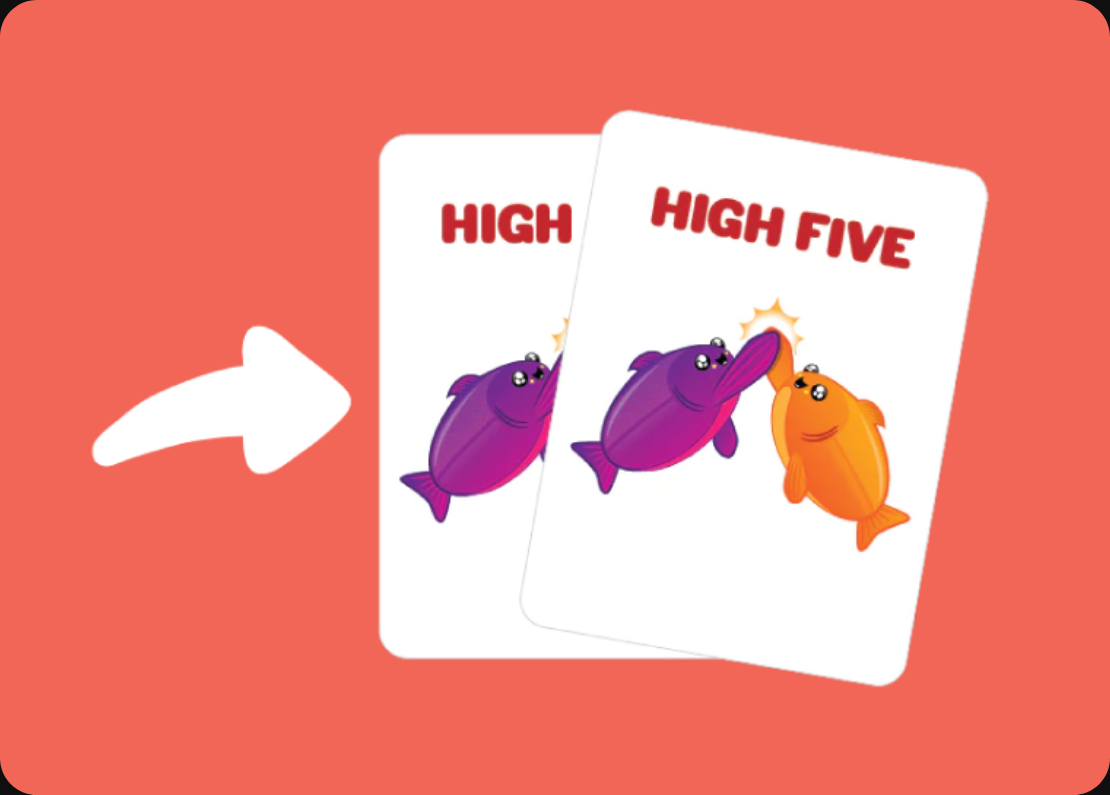 Happy Salmon (Small Version) - Board game thẻ bài tiệc tùng - Exploding Kittens