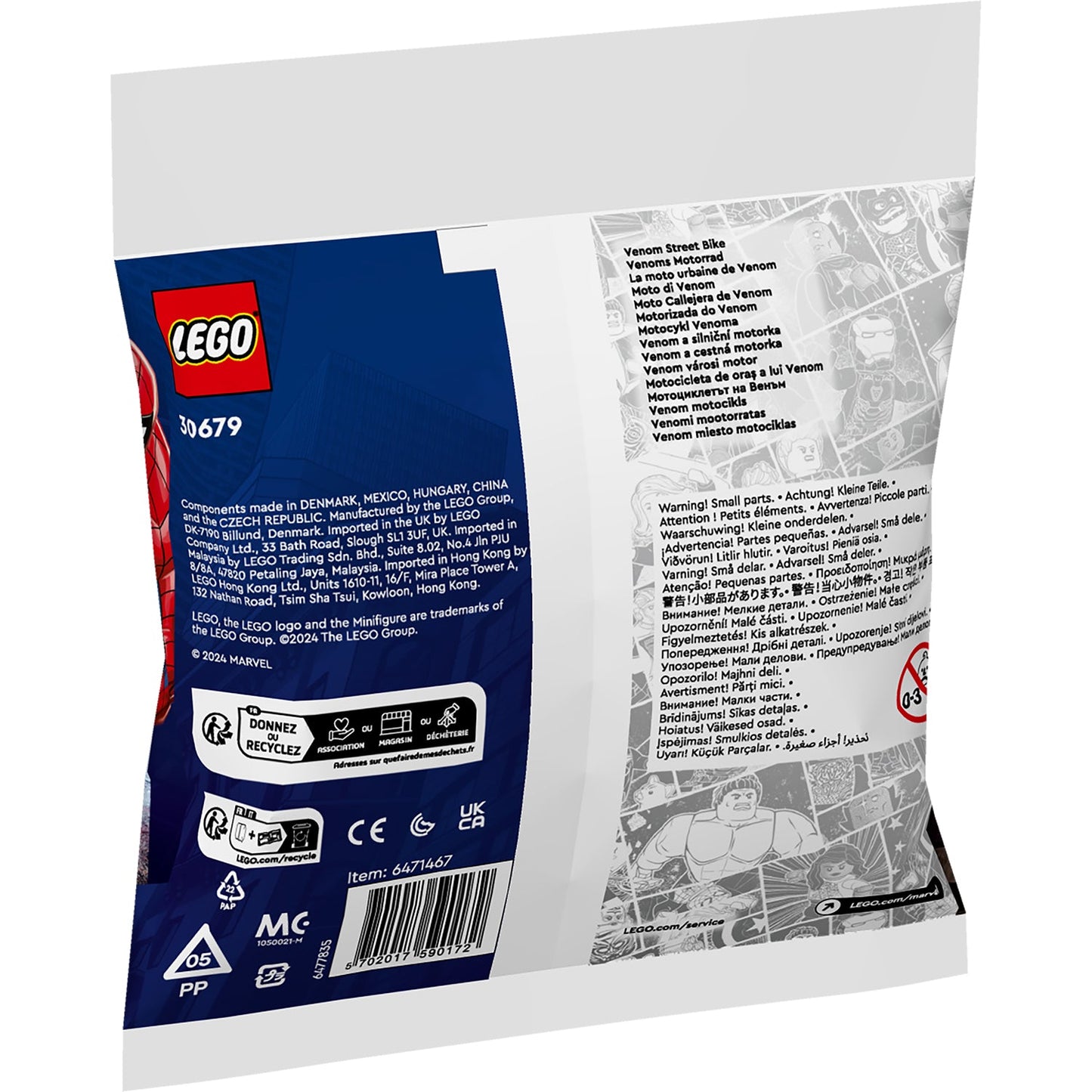 LEGO® Marvel Venom Street Bike