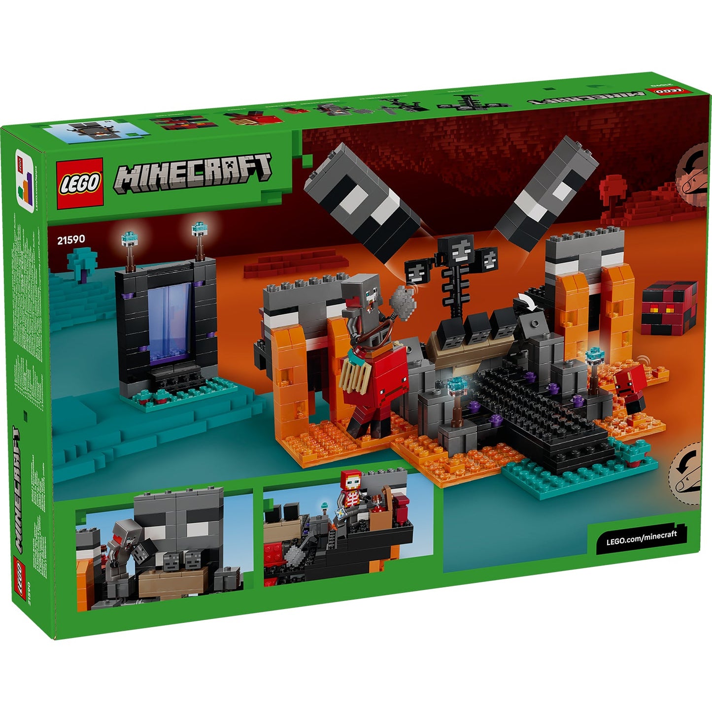 LEGO® Minecraft® Wither Battle - Bộ Đồ Chơi Lắp Ráp Trận Chiến Wither - LEGO 21590 LEGO - ảnh 4 - Building Set