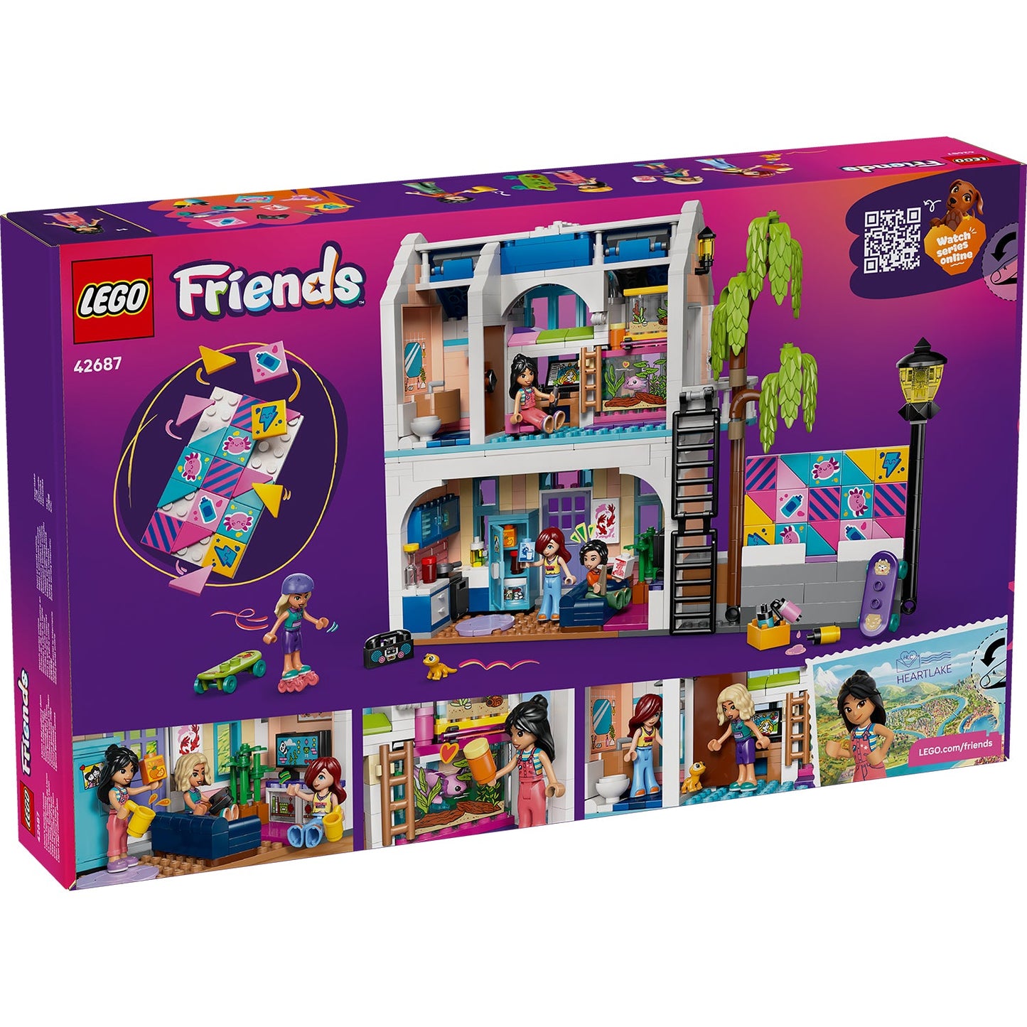 LEGO® Friends Liann’s Family House - Đồ Chơi Lắp Ráp Ngôi Nhà Của Gia Đình Liann - LEGO 42687 LEGO - Building Sets