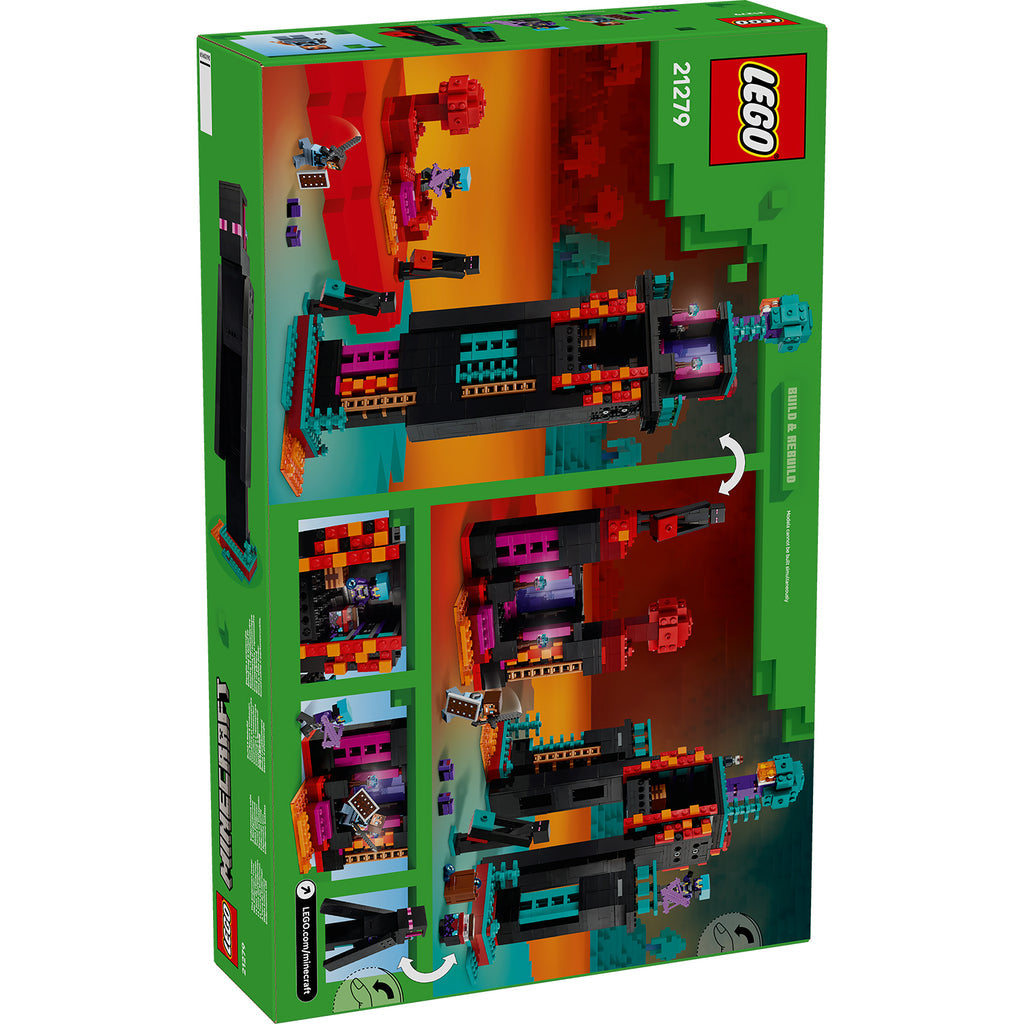 LEGO® Minecraft® The Enderman Tower Tháp Enderman Mô Hình Lắp Ráp LEGO 21279 LEGO - ảnh 3 - LEGO Sets