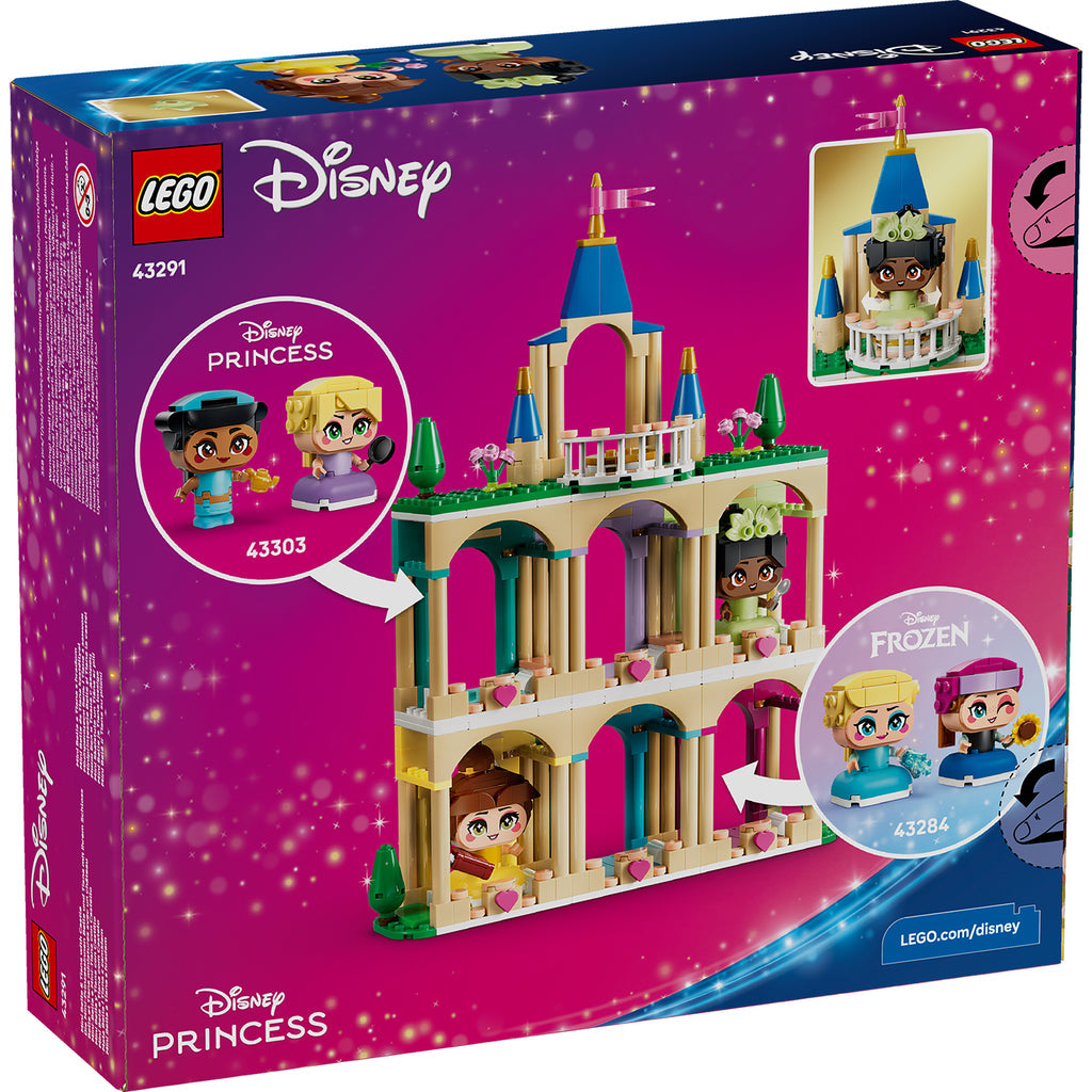 LEGO® | Disney Princess Mini Belle & Tiana with Castle - Bộ Lắp Ráp Lâu Đài Công Chúa Disney - LEGO 43291 LEGO - Construction