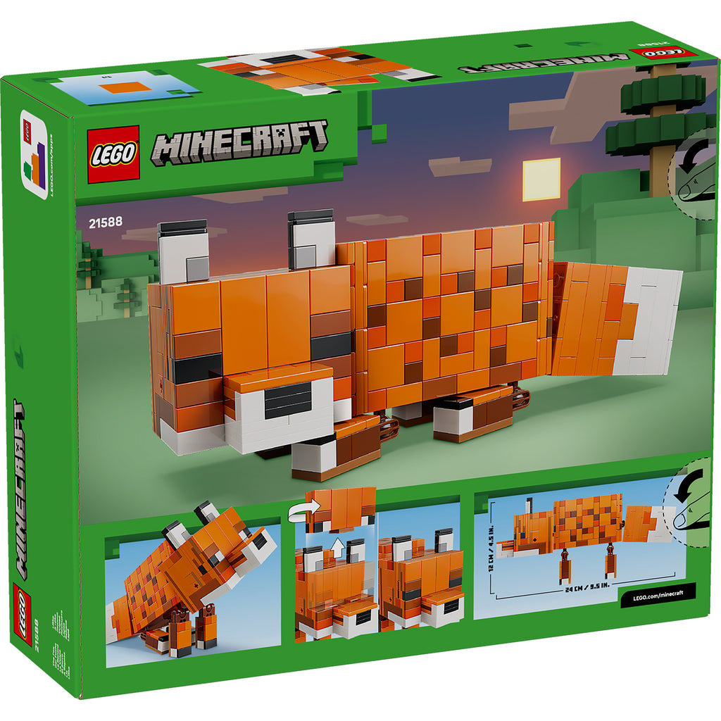 LEGO® Minecraft® The Fox - Đồ Chơi Lắp Ráp Mô Hình Cáo - LEGO 21588 LEGO - ảnh 3 - Đồ chơi lắp ráp