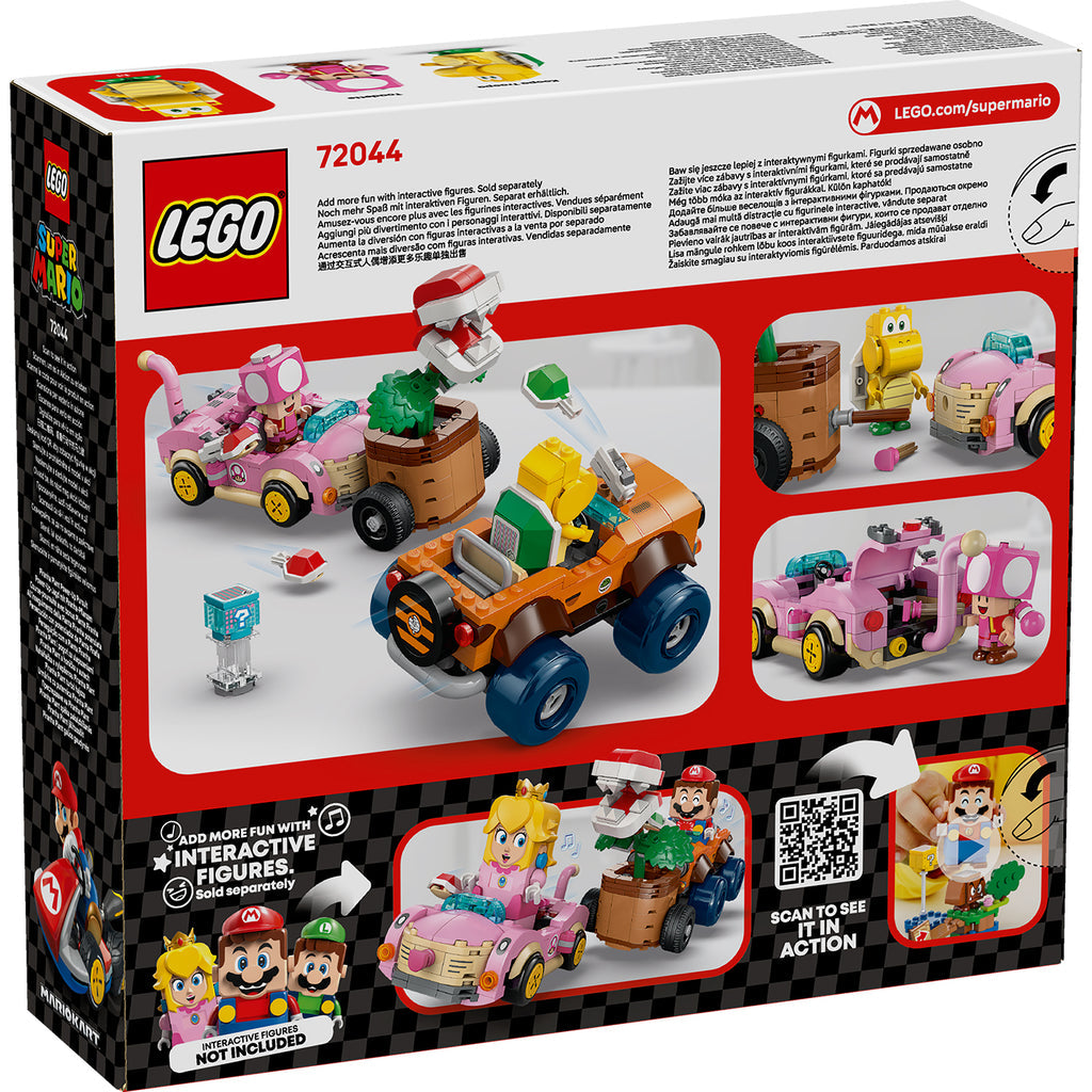 LEGO® Super Mario™: Mario Kart™ – Piranha Plant Power-Up Pursuit - Đồ Chơi Lắp Ráp Xe Đua Mario Kart LEGO 72044 LEGO - ảnh 2