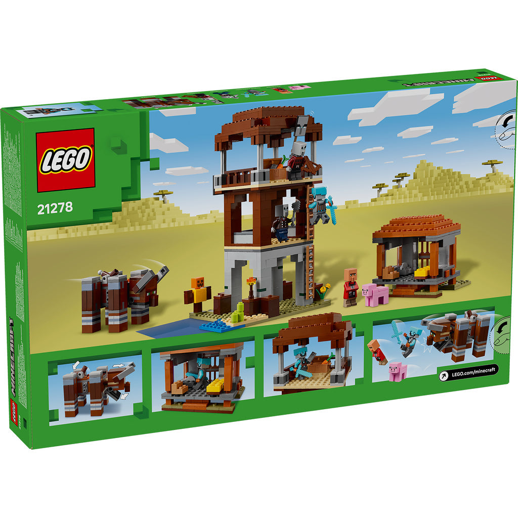 LEGO® Minecraft® The Pillager Outpost and Ravager - Đồ Chơi Lắp Ráp Thế Giới Minecraft - LEGO 21278 LEGO - ảnh 2 - LEGO Sets