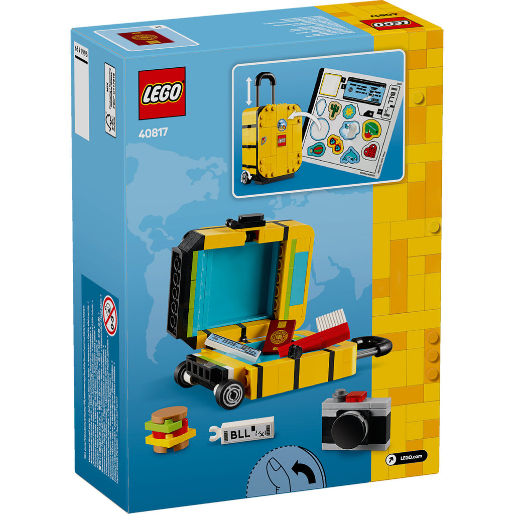 Yellow Travel Suitcase - Bộ Lắp Ráp Vali Du Lịch Màu Vàng - LEGO 40817