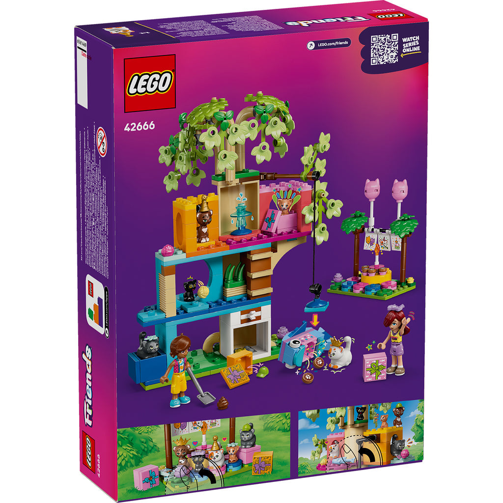 LEGO® Friends™ Cat Birthday Party & Tree House - Bộ Đồ Chơi Lắp Ráp Tiệc Sinh Nhật Mèo & Nhà Cây - LEGO 42666 LEGO - Lego