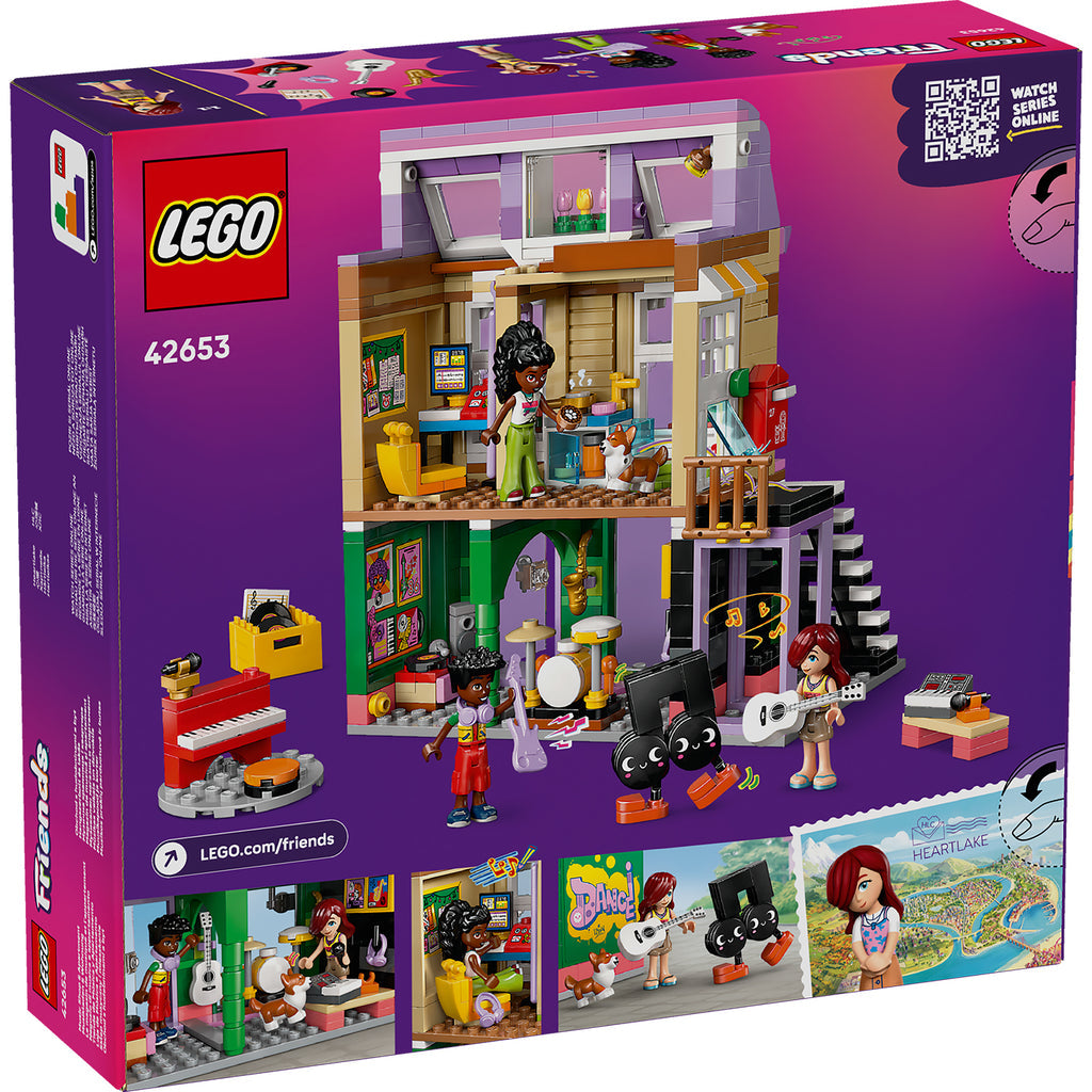 LEGO® Friends™ Music Store & Apartment - Đồ Chơi Lắp Ráp Cửa Hàng Âm Nhạc và Căn Hộ - LEGO 42653 LEGO - LEGO Sets