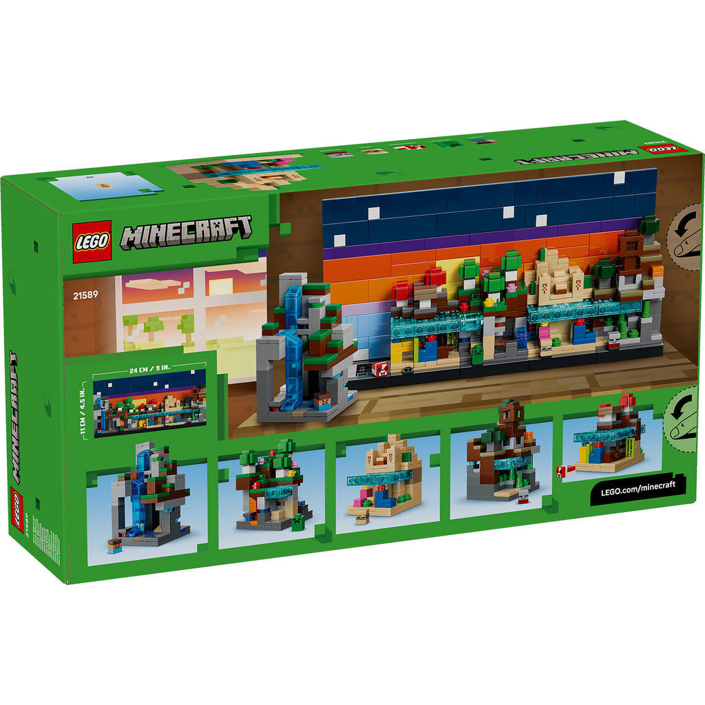 LEGO® Minecraft Mini Biomes - Bộ Lắp Ráp 5 Vùng Sinh Thái - LEGO 21589