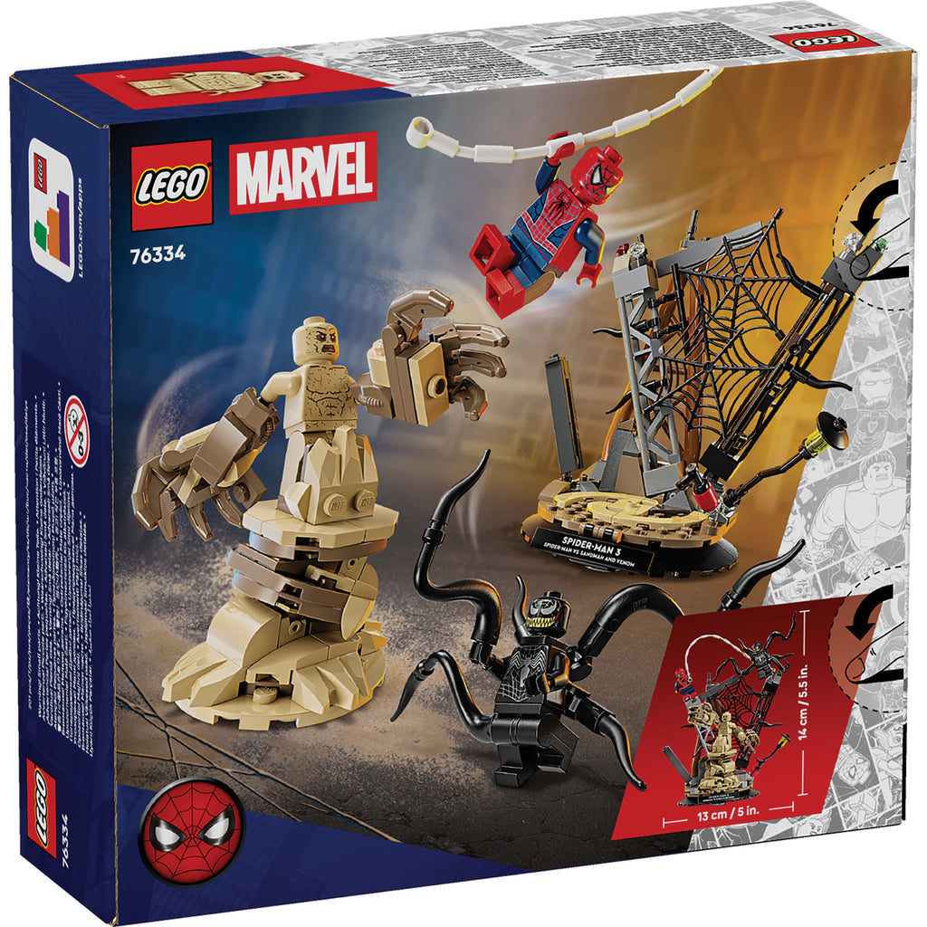 LEGO® Marvel Epic Battle: Spider-Man vs. Sandman - Đồ Chơi Lắp Ráp Siêu Anh Hùng LEGO 76334 LEGO