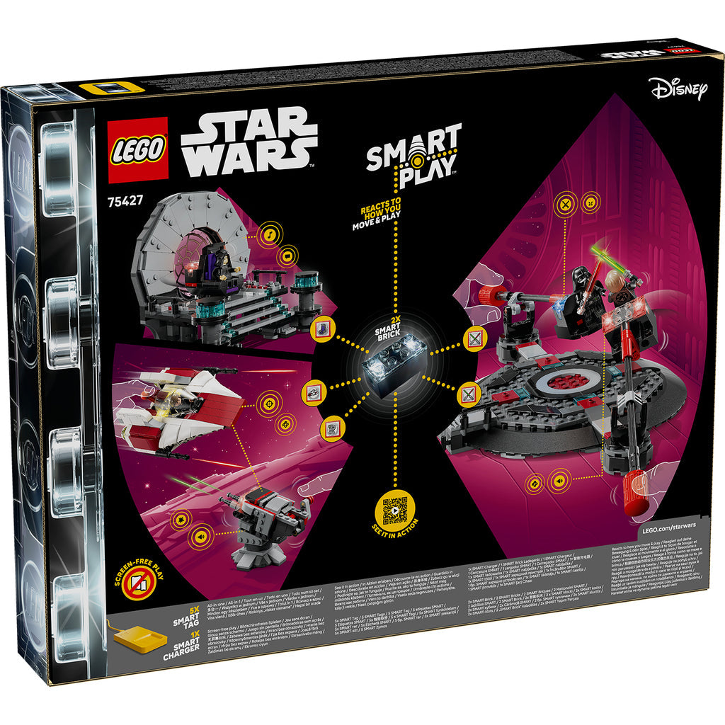 LEGO® Star Wars™ SMART Play™: Throne Room Duel & A-Wing™ - Bộ Đồ Chơi Lắp Ráp Thông Minh Chính Hãng LEGO 75427