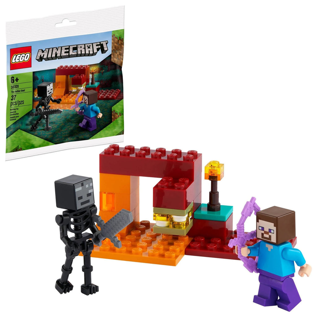 LEGO® Minecraft® The Nether Duel - Đồ Chơi Lắp Ráp Polybag LEGO 30331 - Góc nhìn khác 3