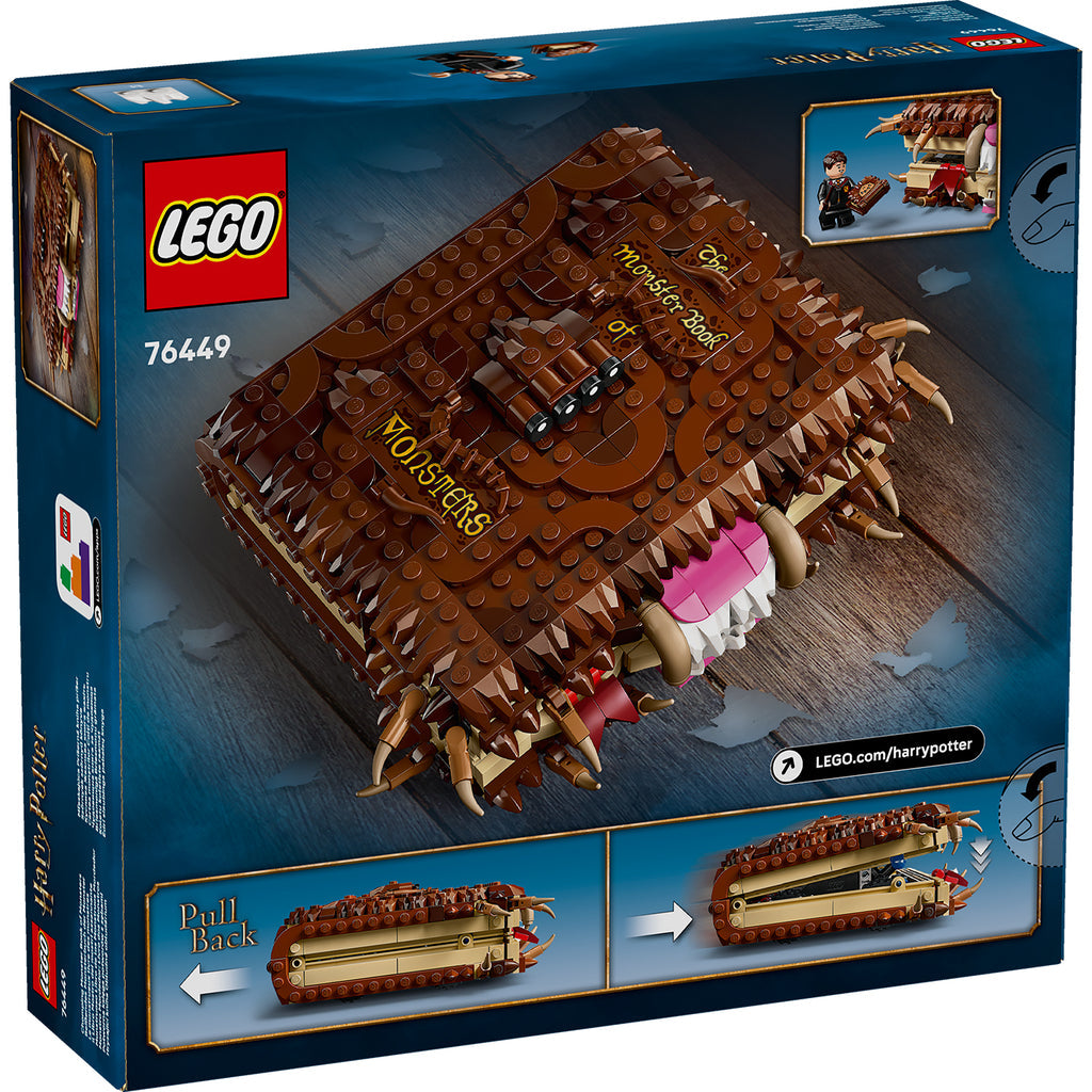 LEGO® Harry Potter™ Chomping Monster Book of Monsters - Đồ chơi lắp ráp Cuốn Sách Quái Vật - LEGO 76449 LEGO - ảnh 2 - LEGO