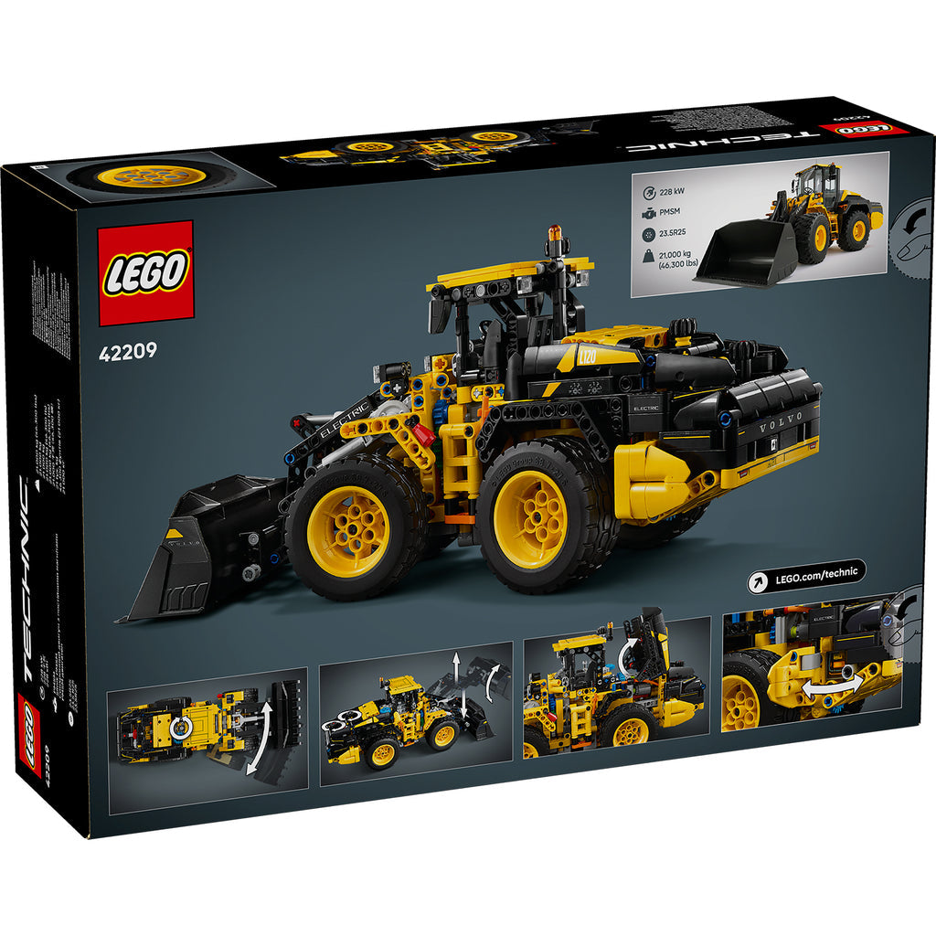 LEGO® Technic Volvo L120 Electric Wheel Loader - Mô hình xe xúc lật điện Volvo - LEGO 42209 LEGO - ảnh 4 - Building Sets