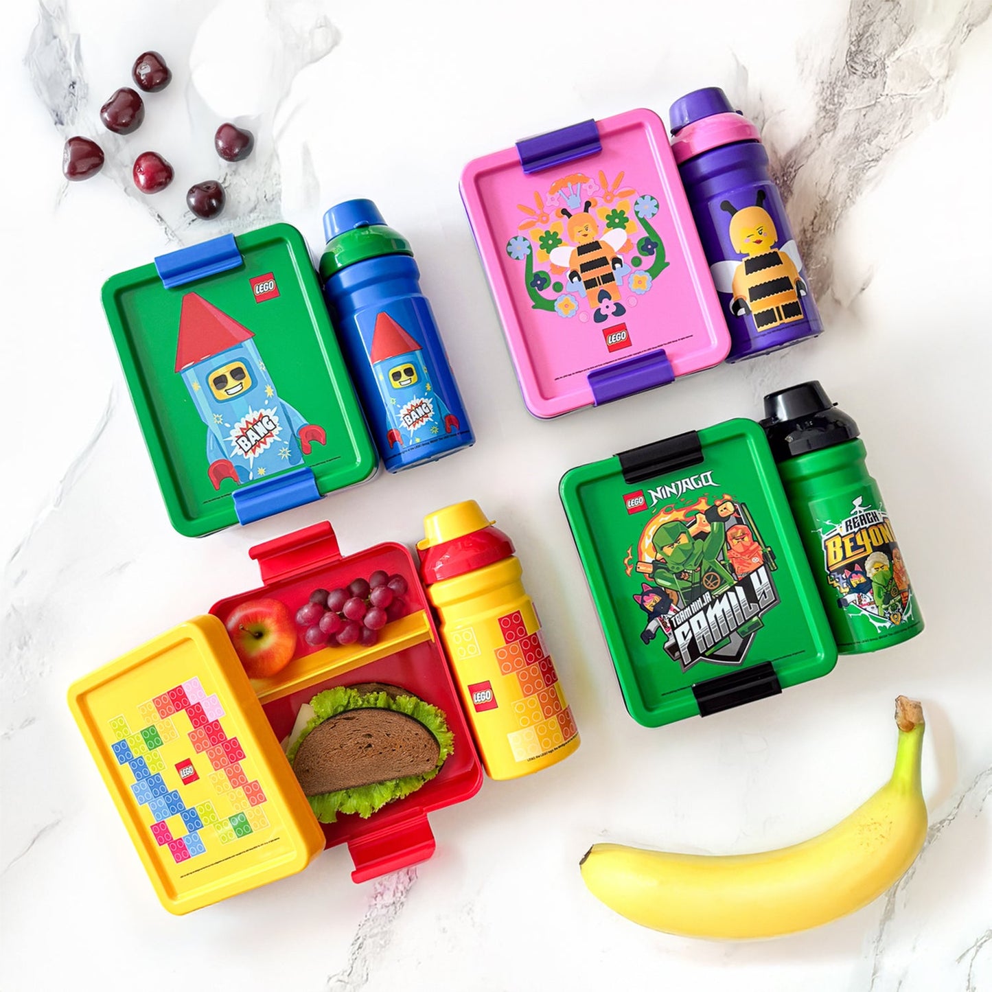LEGO® Lunch Set - Brick Pattern