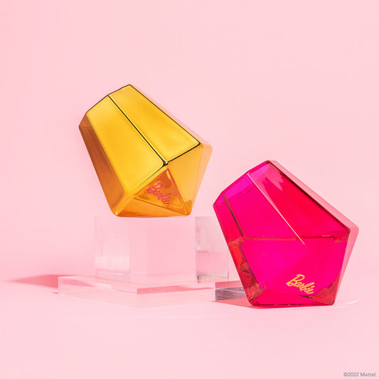 Barbie™ X Dragon Glassware® Dreamhouse™ Diamond Glasses - Bộ 2 Ly Whisky Pha Lê Hình Kim Cương Cao Cấp - Hình ảnh chi tiết 2