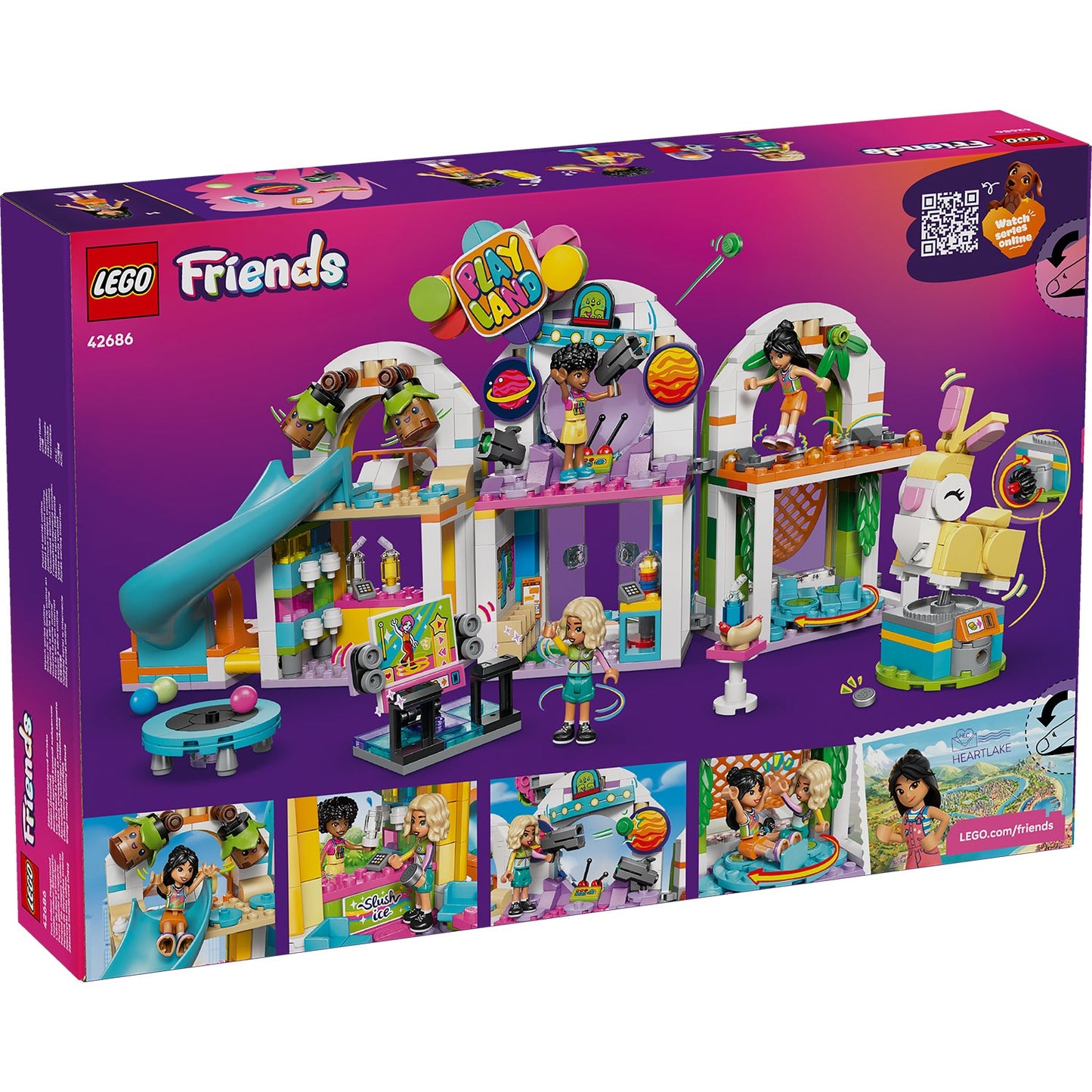LEGO® Friends Fun Indoor Playground - Bộ đồ chơi lắp ráp khu vui chơi trong nhà - LEGO 42686 LEGO - ảnh 4 - Lego