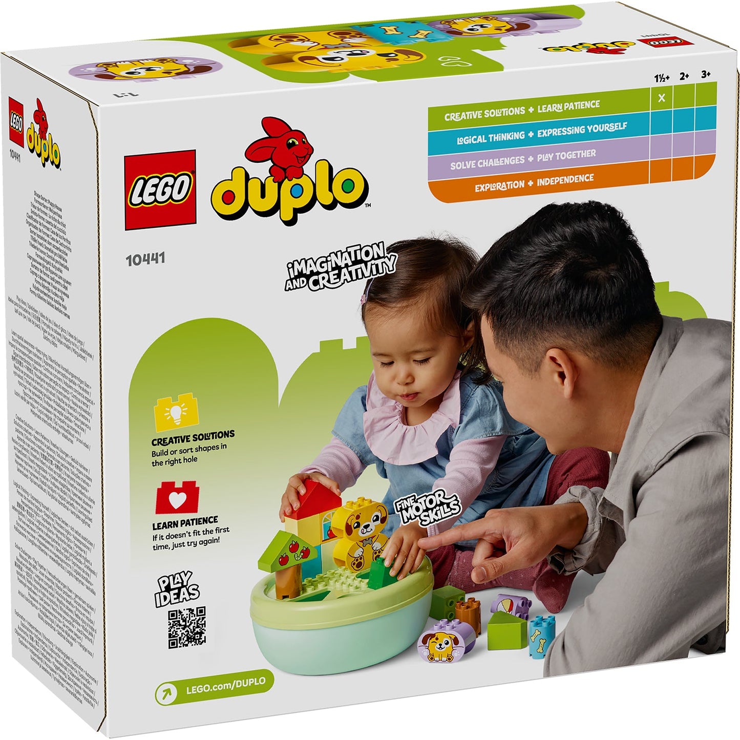 LEGO® DUPLO™ Shape Sorter: Puppy House - Đồ Chơi Phân Loại Hình Khối Nhà Của Cún 10441 LEGO - ảnh 6 - Lego