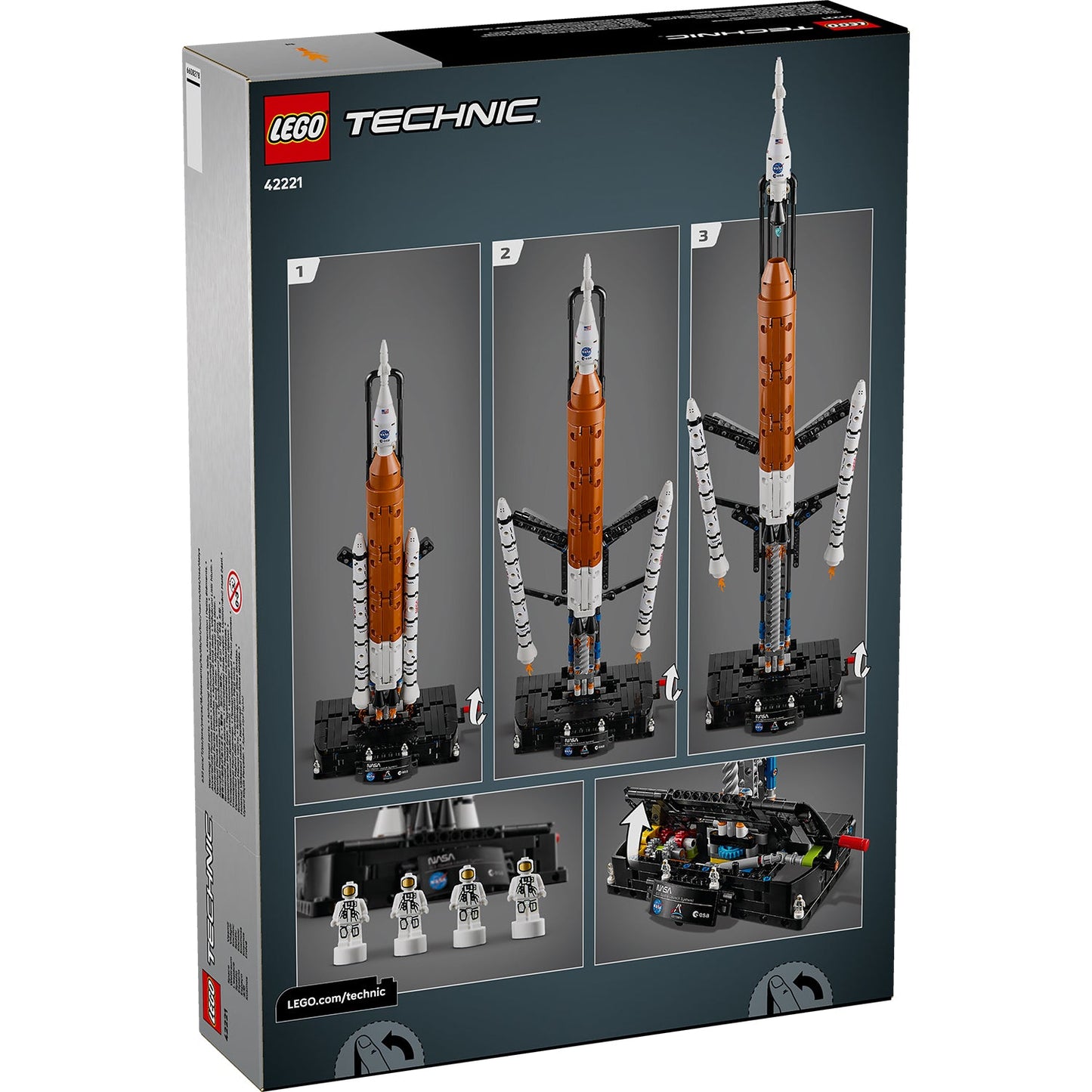 LEGO® Technic NASA Artemis Space Launch System Rocket - Đồ chơi lắp ráp Mô hình Tên lửa NASA - LEGO 42221 LEGO - LEGO Technic