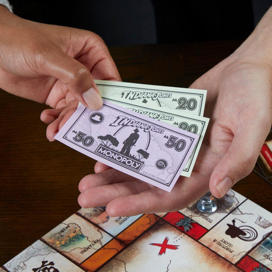 Bộ Cờ Tỷ Phú Monopoly Indiana Jones - Board Game Phiêu Lưu Khảo Cổ (F4112) Hasbro