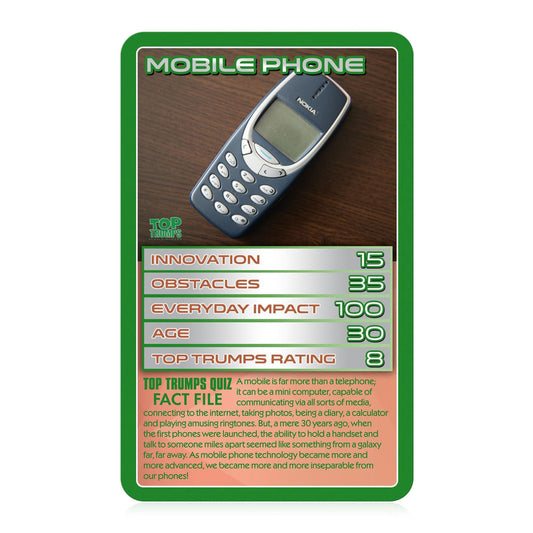 STEM Terrific Technology 21 Top Trumps Card Game - Trò Chơi Thẻ Bài Giáo Dục STEM - Winning Moves - Hình ảnh chi tiết 2