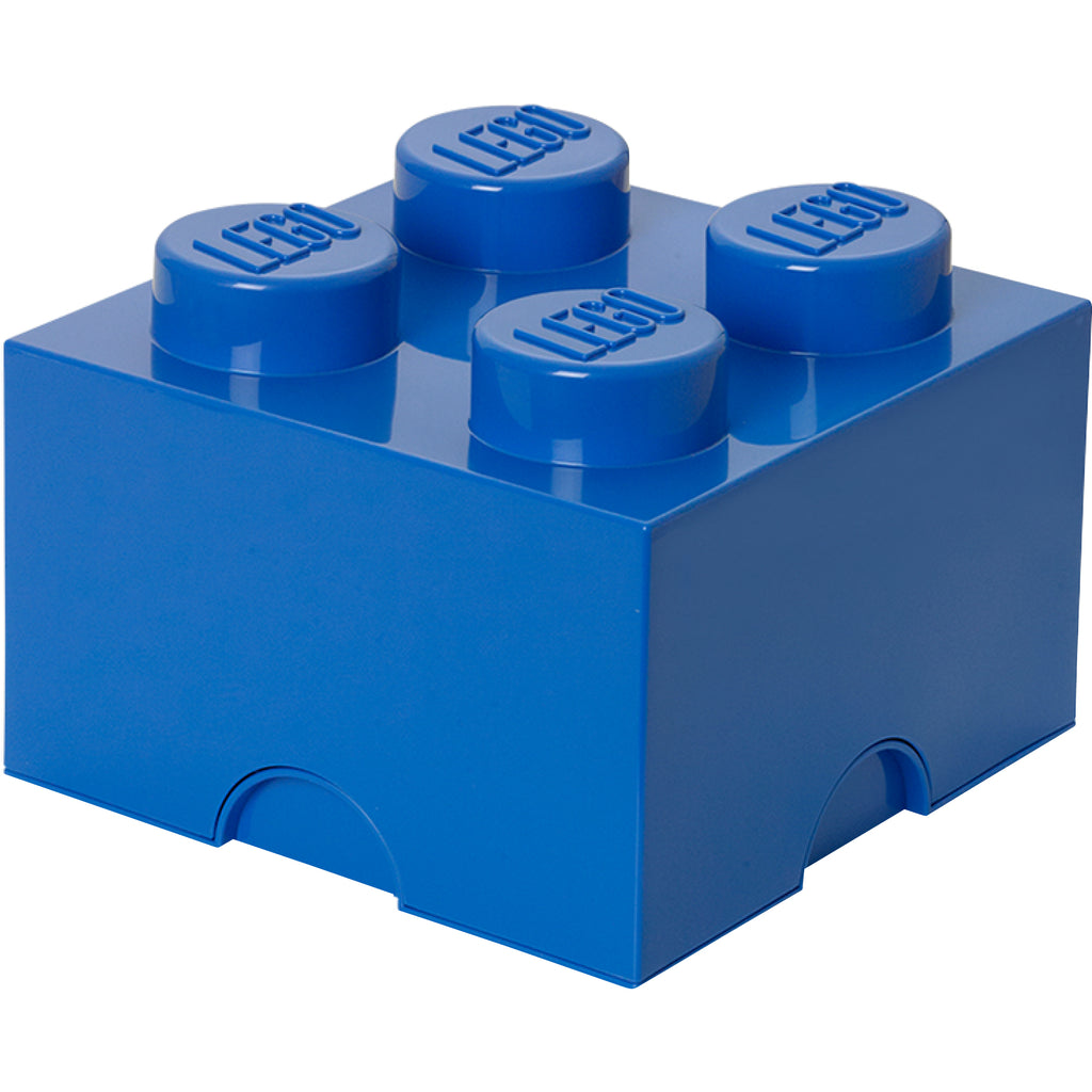 LEGO Storage Brick 4 Stud - Blue - Hộp Đựng LEGO 4 Nút - Chính Hãng LEGO - Góc nhìn khác 3