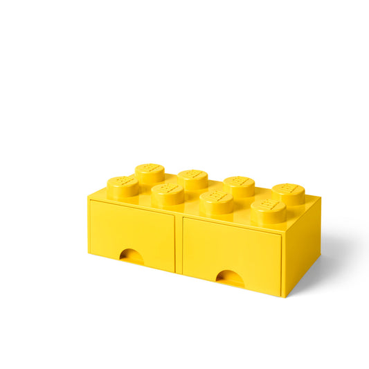 LEGO Brick Drawer 8 - Yellow - Tủ Ngăn Kéo Lưu Trữ 8 Nút LEGO - Hình ảnh chi tiết 2