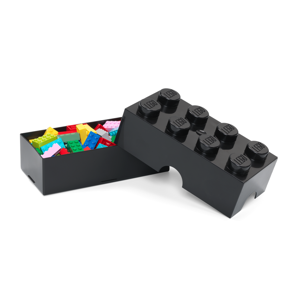 LEGO Lunch Box Classic - Black - Hộp đựng cơm hình viên gạch LEGO - LEGO - Hình ảnh chi tiết 2