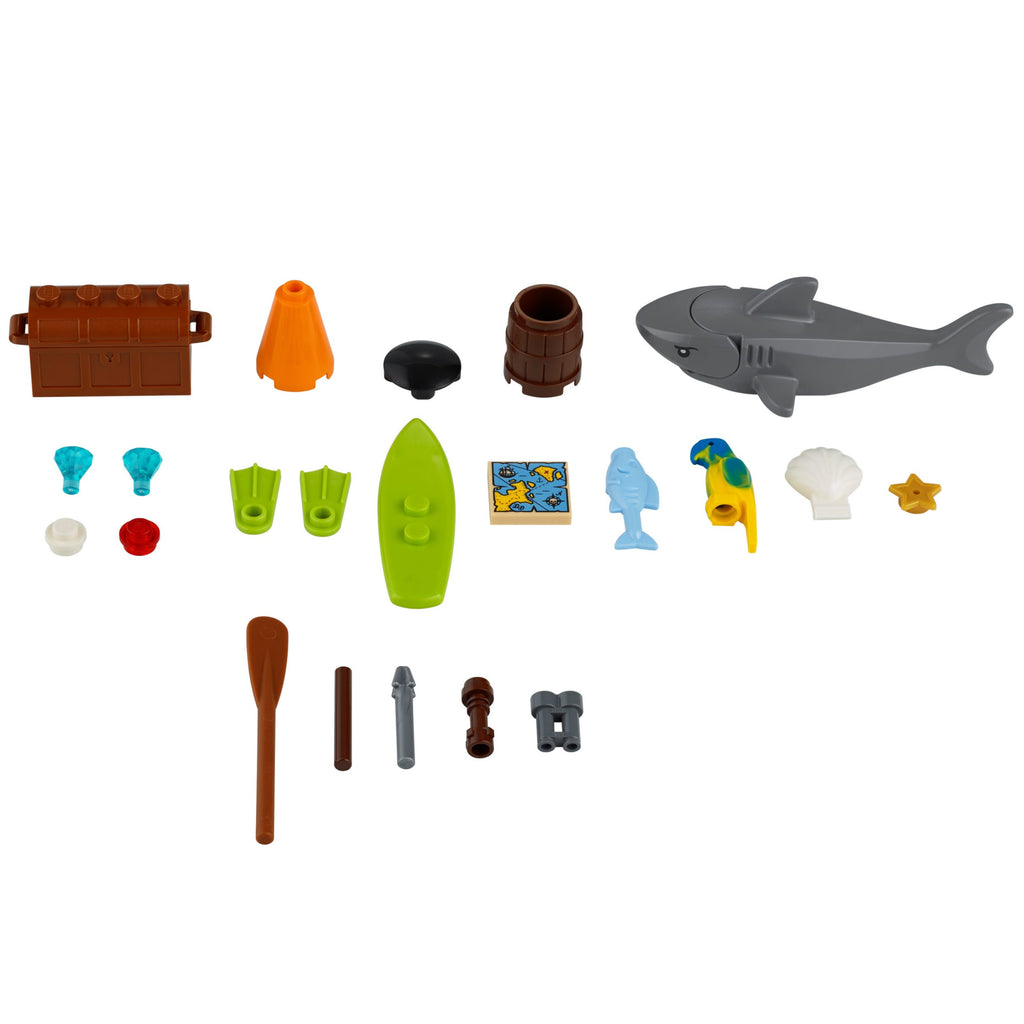 LEGO® xtra Sea Accessories - Bộ Phụ Kiện Đại Dương - LEGO 40341 - Hình ảnh bổ sung 4