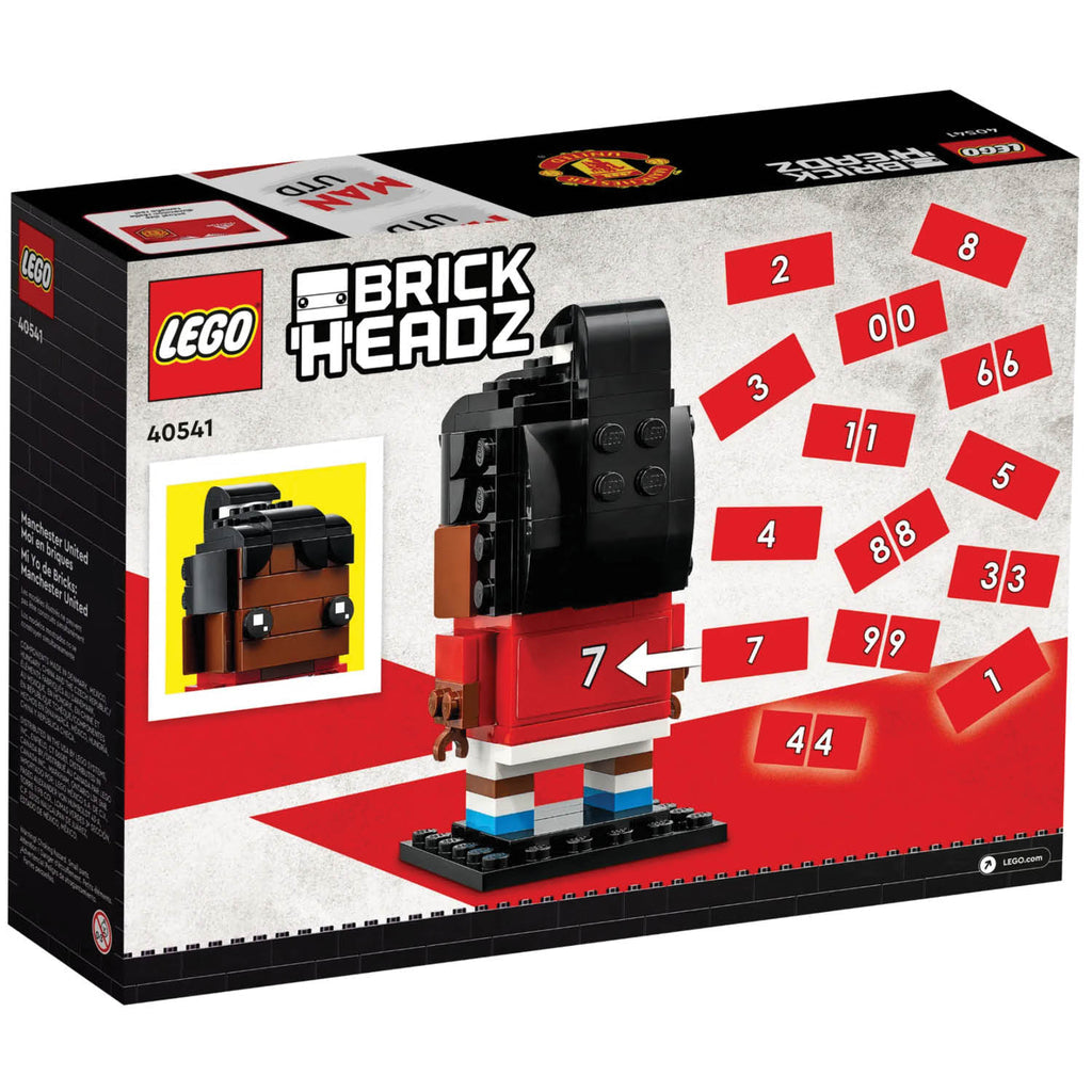 LEGO® BrickHeadz™ Manchester United Go Brick Me - Mô hình lắp ráp tùy chỉnh Quỷ Đỏ - LEGO 40541