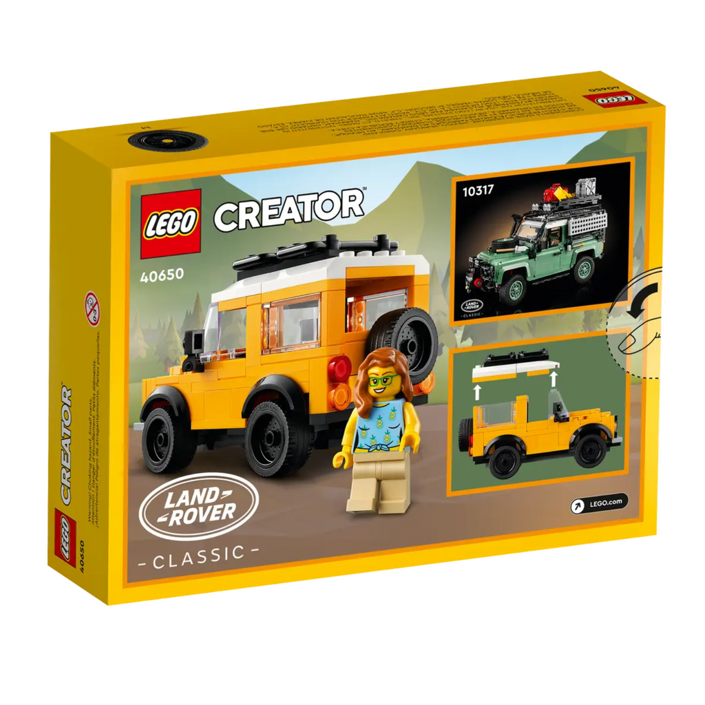 LEGO® Creator Land Rover Classic Defender - Mô hình xe địa hình Land Rover - LEGO 40650 - Hình ảnh bổ sung 7