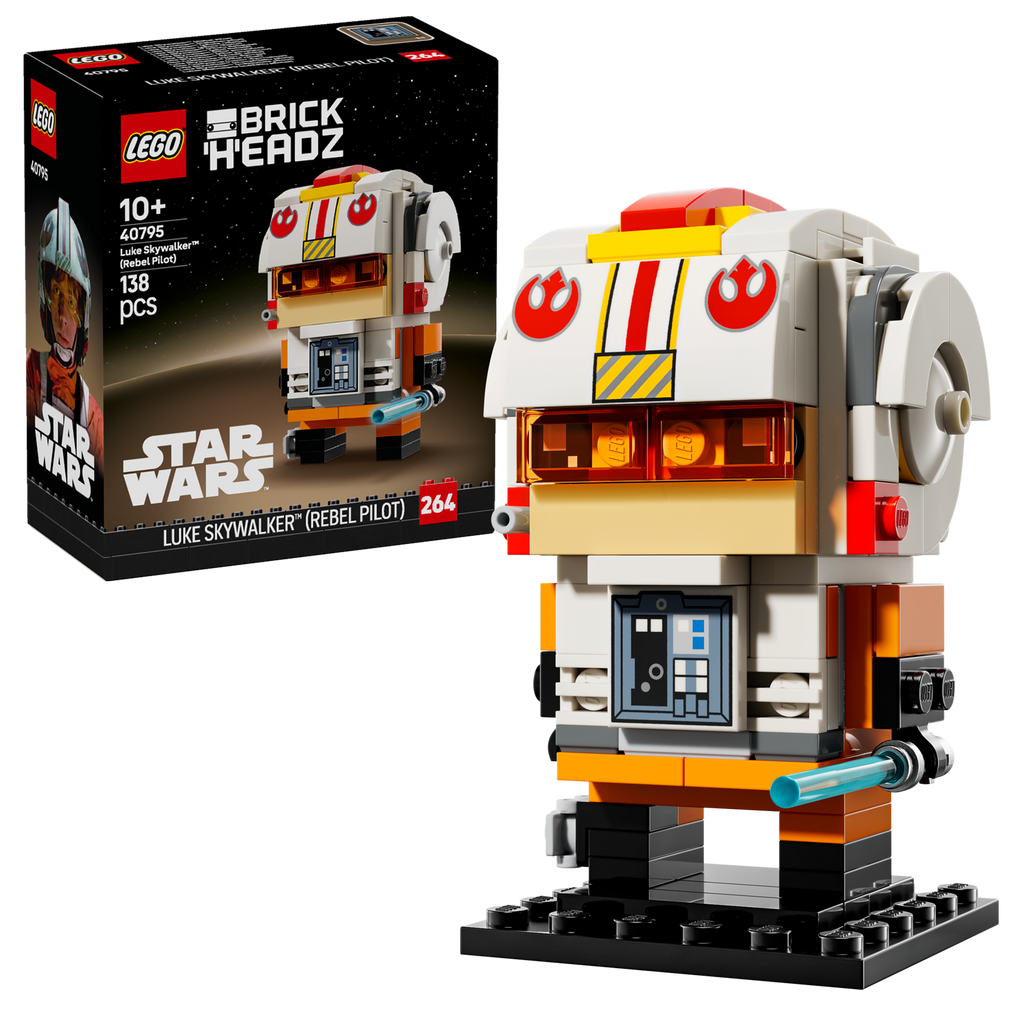 LEGO® BrickHeadz™ Luke Skywalker™ (Rebel Pilot) - Mô hình lắp ráp Star Wars 40795 LEGO - ảnh 6 - Lego