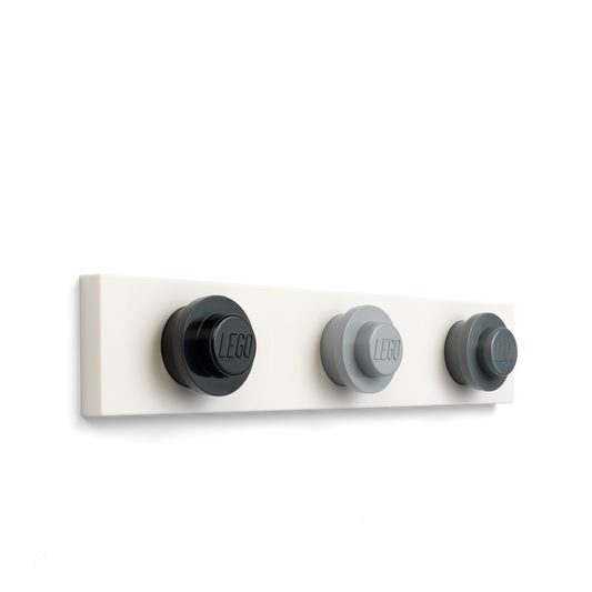 LEGO Wall Hanger Rack - Greyscale - Giá Treo Tường Trang Trí LEGO - Hình ảnh chi tiết 2