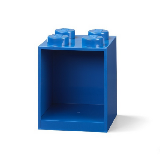 LEGO® 4-Stud Brick Shelf - Bright Blue - Kệ Trang Trí LEGO 4 Nút Xanh Dương - LEGO - Hình ảnh chi tiết 2