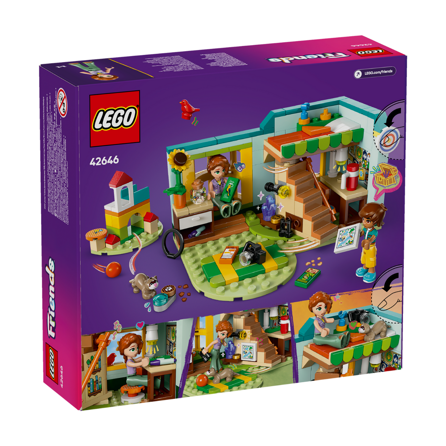 LEGO® Friends™ Autumn’s Room - Đồ Chơi Lắp Ráp Phòng Của Autumn - Lego 42646 - Hình ảnh bổ sung 9