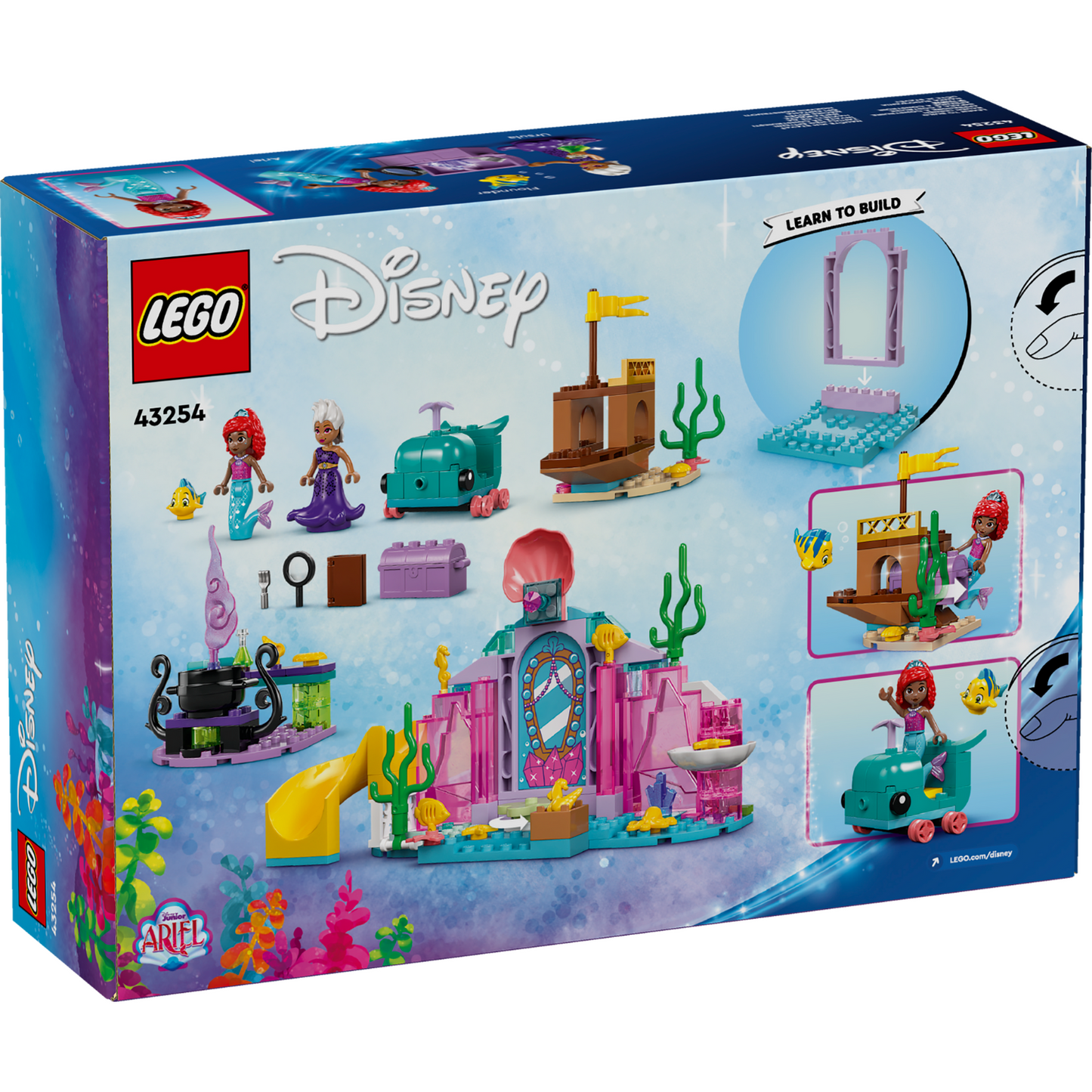 LEGO® Disney™ Ariel’s Crystal Cavern - Đồ Chơi Lắp Ráp Hang Động Pha Lê Của Ariel - LEGO 43254 LEGO - ảnh 4 - Building Set