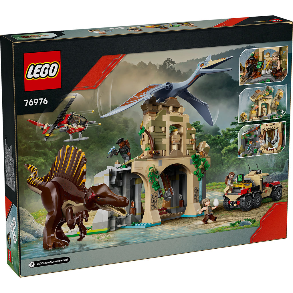 LEGO® Jurassic World Spinosaurus & Quetzalcoatlus Air Mission - Đồ chơi lắp ráp khủng long - LEGO 76976 LEGO - Lego Sets